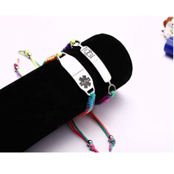 Pre-Engraved Type 1 Diabetes Medical Alert ID - Picture 4 of 7